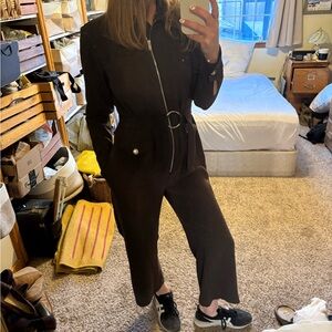 Zara Women's Green Jumpsuit